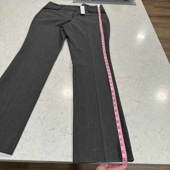 New York & Company 7th Avenue Gray Bottoms Slacks Dress Pants Women’s 12 Tall - Picture 12 of 14